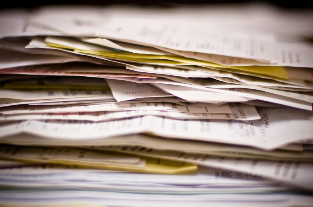 Texts and drafts to be edited