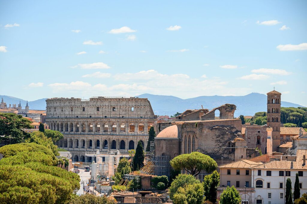 Rome, the Colosseum and the Imperial Fora