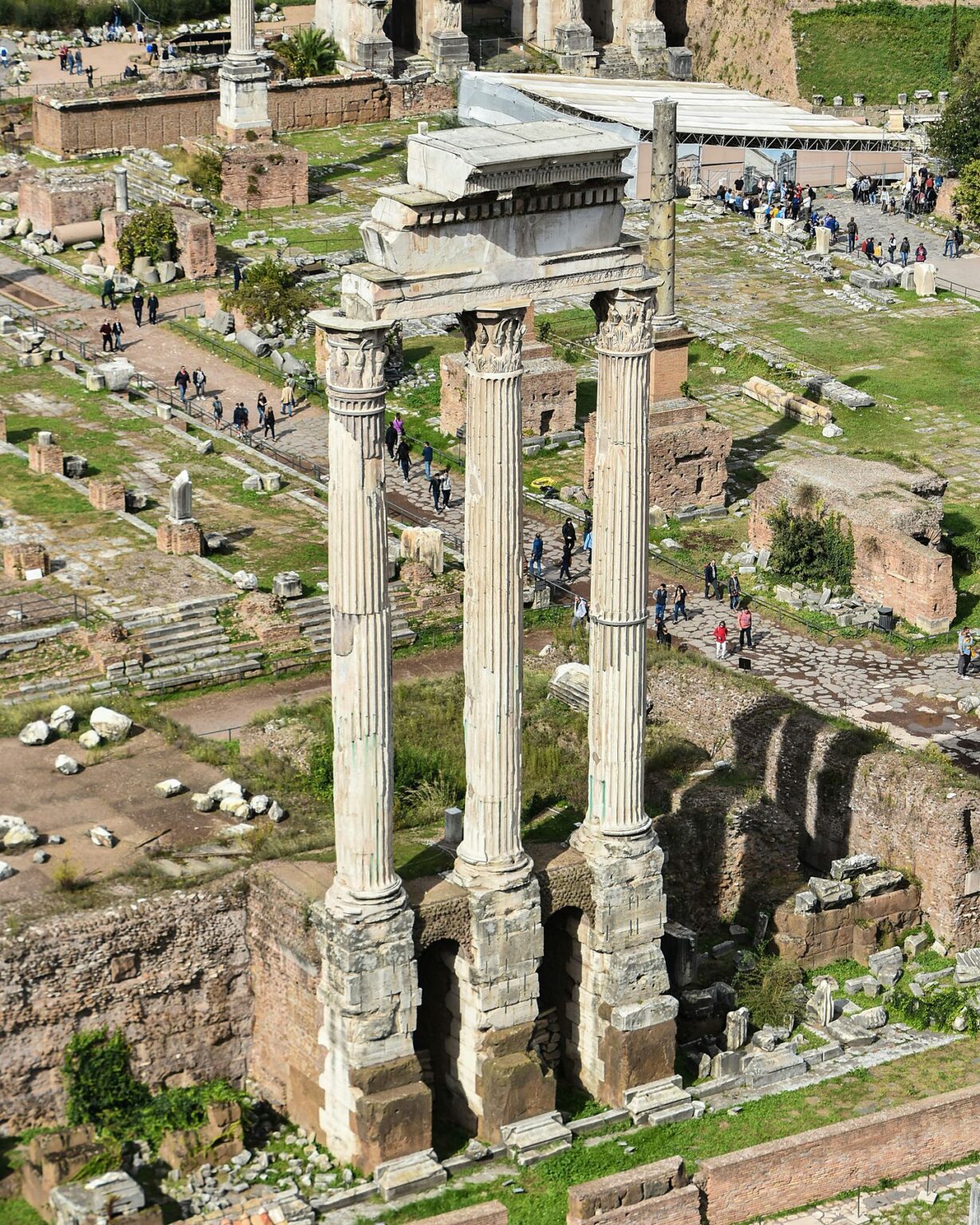 Colonne del Foro Romano, Roma